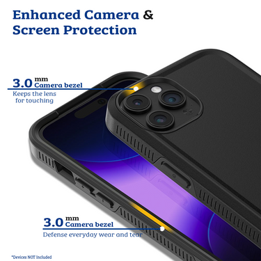 iPhone 15 Heavy-Duty Shockproof Case Cover - Best Quality, Flexible & Tough, Stain-Resistant, Lightweight & MagSafe Compatible